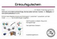 Gutschein 15 €
